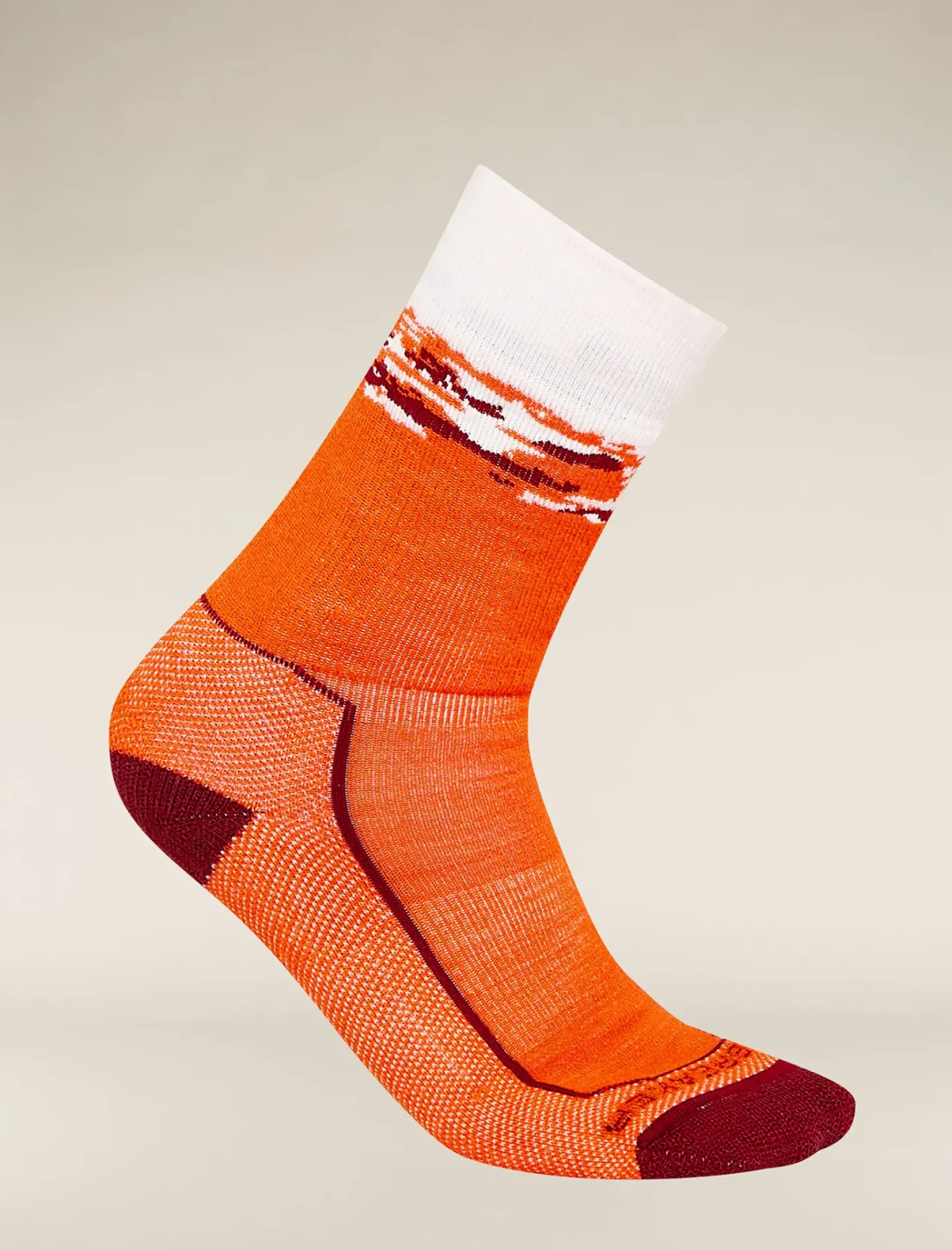 Men's Merino Hike+ Medium Crew Sedimentary Socks-Icebreaker Outlet