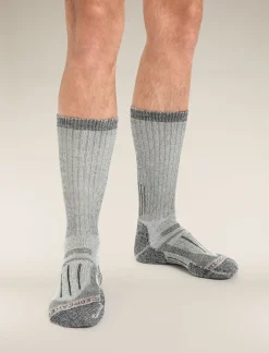 Icebreaker Men's Merino Mountaineer Mid Calf Socks JetHeather/Espresso Cheap