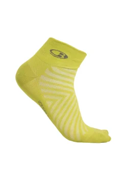 Icebreaker Men's Merino Run+ Ultralight Mini Socks BioLime/Loden Cheap