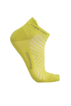Icebreaker Men's Merino Run+ Ultralight Micro Socks BioLime/Loden Discount