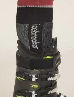 Icebreaker Men's Merino Ski+ Medium Over The Calf Socks Black/Ether Shop