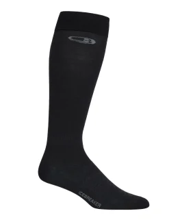 Icebreaker Men's Merino Snow Liner Over the Calf Socks Black Online