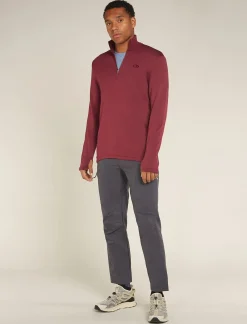 Men's Original Long Sleeve Half Zip Top-Icebreaker Online