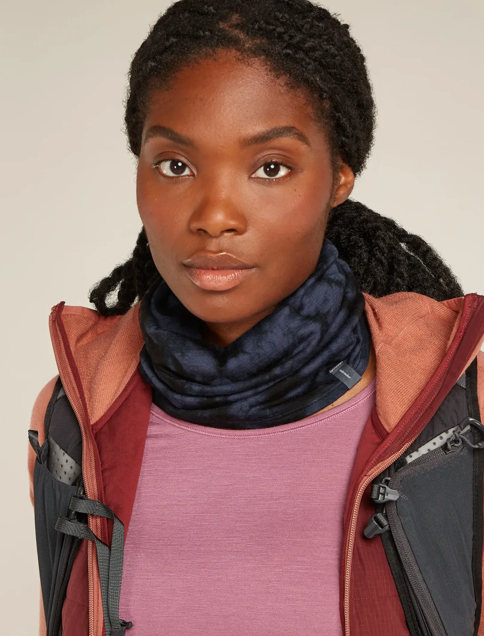 Unisex Merino 200 Flexi Chute Cloud Dye-Icebreaker Hot