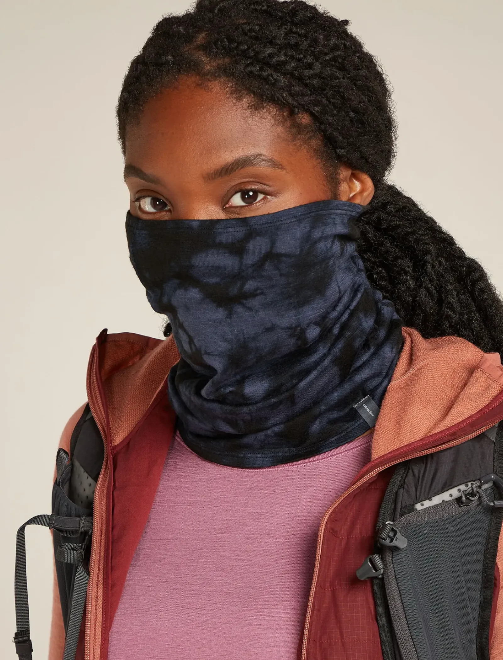 Unisex Merino 200 Flexi Chute Cloud Dye-Icebreaker Hot