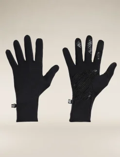 Icebreaker Unisex Merino 260 Quantum Gloves Black Fashion
