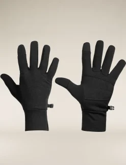 Icebreaker Unisex Merino Blend 360 Sierra Gloves Black Store