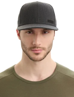 Icebreaker Unisex Merino Blend Patch Hat JetHeather Best