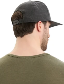 Icebreaker Unisex Merino Blend Patch Hat JetHeather Best