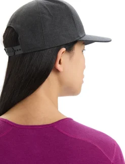 Icebreaker Unisex Merino Blend Patch Hat JetHeather Best