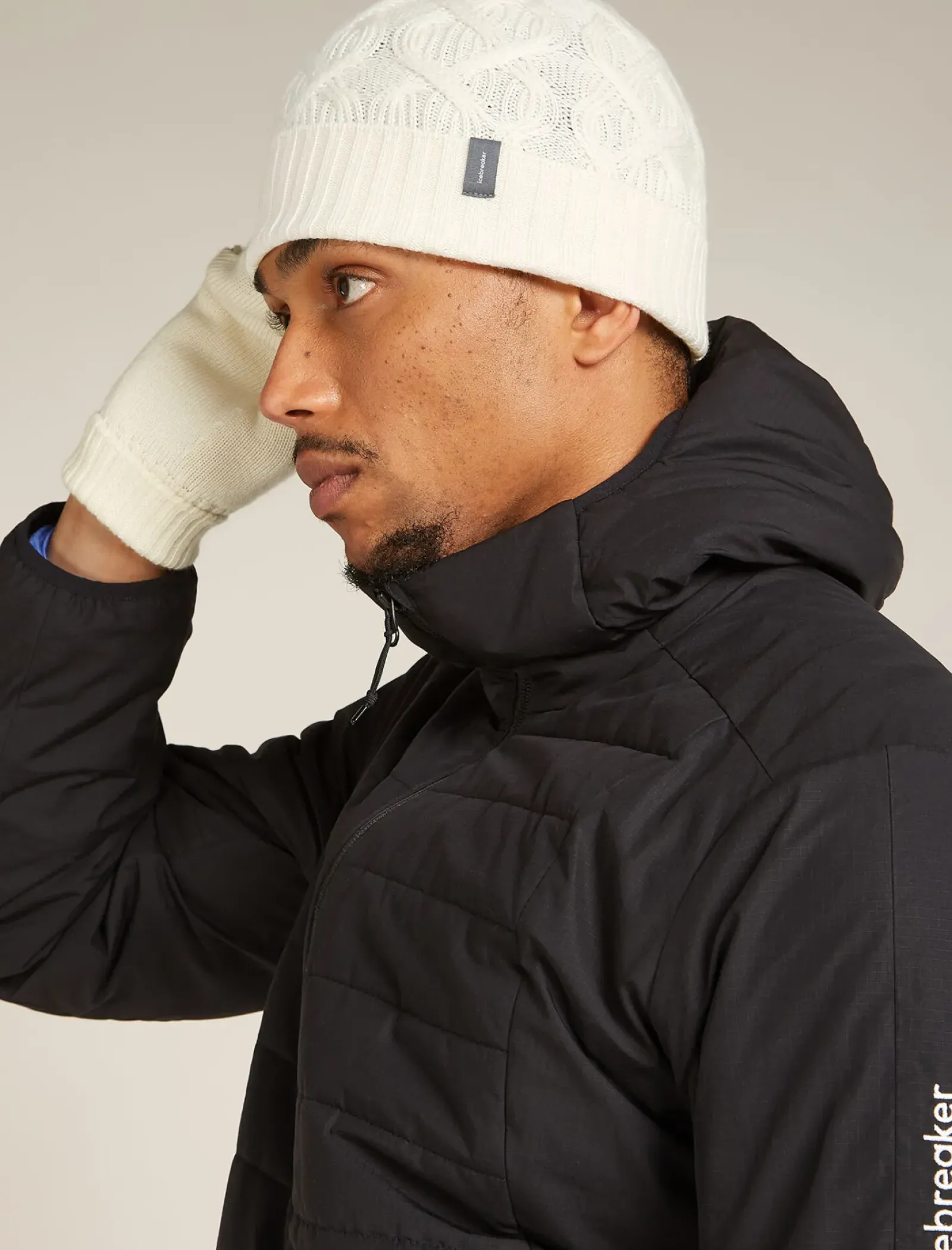 Unisex Merino Cable Knit Beanie-Icebreaker Discount