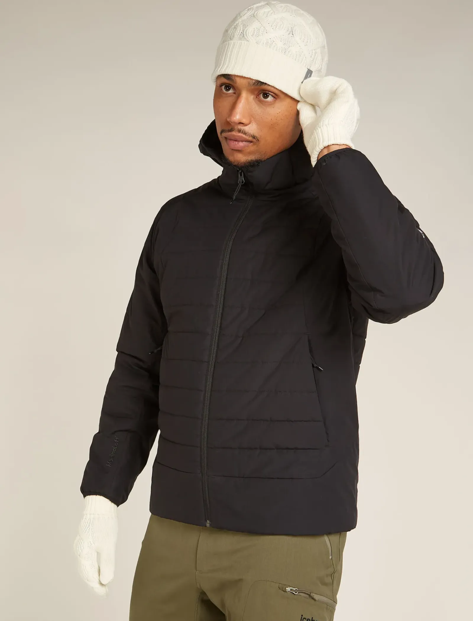 Unisex Merino Cable Knit Beanie-Icebreaker Discount