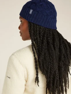 Unisex Merino Cable Knit Beanie-Icebreaker Outlet