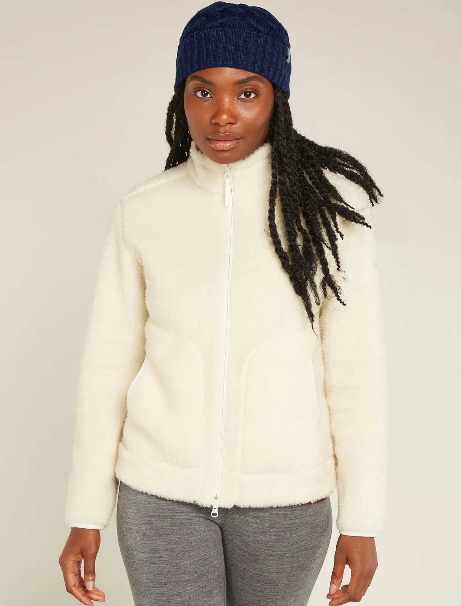 Unisex Merino Cable Knit Beanie-Icebreaker Outlet