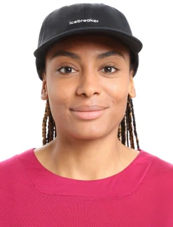 Icebreaker Unisex Merino 6 Panel Cap Black Cheap