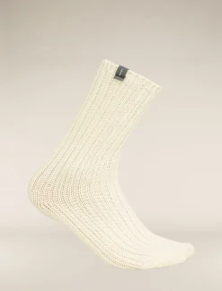 Icebreaker Unisex Merino Ski Lodge Crew Socks Undyed Cheap