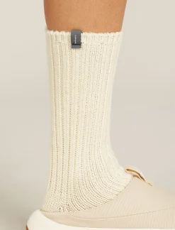Icebreaker Unisex Merino Ski Lodge Crew Socks Undyed Cheap