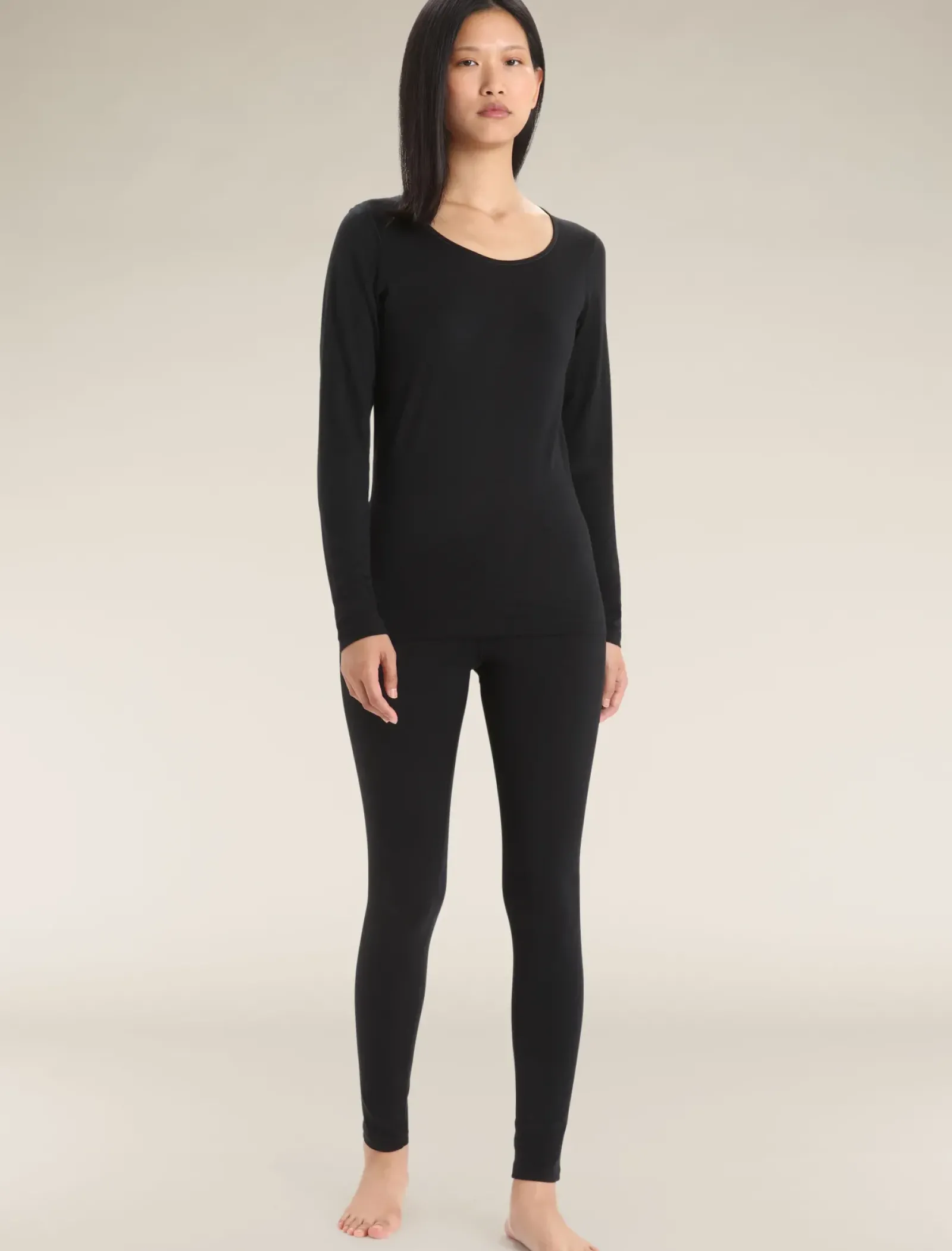 Women's Merino 200 Oasis Long Sleeve Scoop Thermal Top-Icebreaker