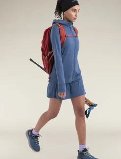 Women's Merino 260 Quantum Long Sleeve Zip Hoodie-Icebreaker New