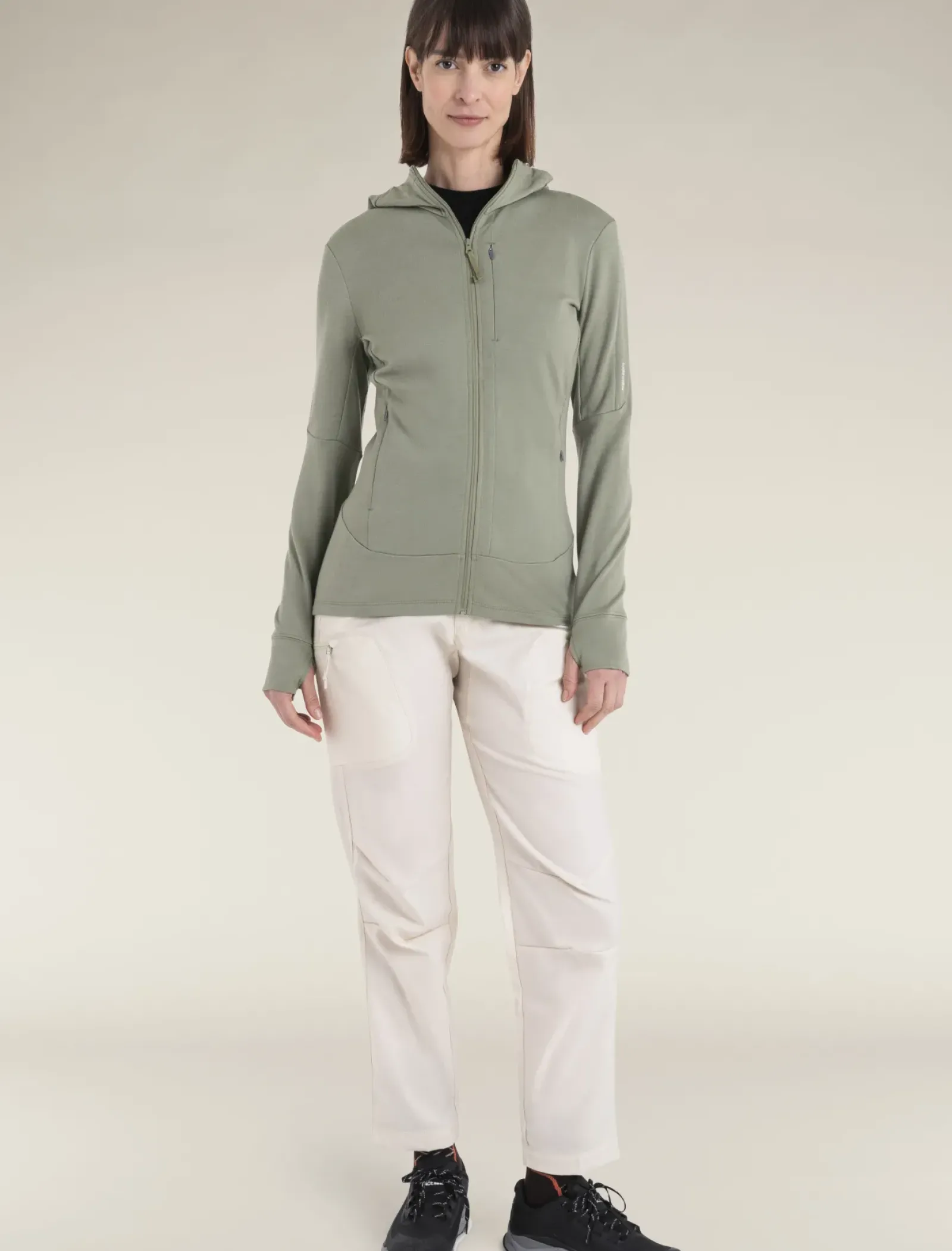 Women's Merino 260 Quantum Long Sleeve Zip Hoodie-Icebreaker Discount