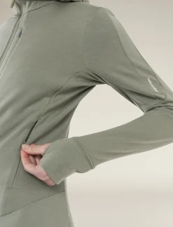 Women's Merino 260 Quantum Long Sleeve Zip Hoodie-Icebreaker Discount