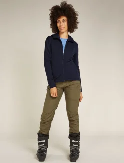 Women's Merino 360 Realfleece™ Elemental Long Sleeve Zip Hoodie-Icebreaker Discount