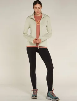 Women's Merino 360 Realfleece™ Elemental Long Sleeve Zip Hoodie-Icebreaker Best