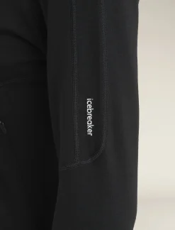 Icebreaker Women's Merino 560 Realfleece™ Elemental Long Sleeve Zip Black Sale