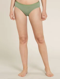 Icebreaker Women's Merino 150 Siren Hipkini Lichen Clearance