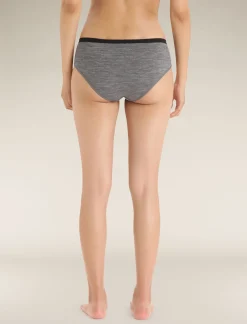 Icebreaker Women's Merino 150 Siren Hipkini GritstoneHeather Cheap