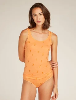 Icebreaker Women's Merino 150 Siren Tank Snow Day Feldspar Fashion