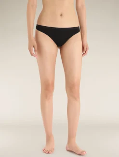 Icebreaker Women's Merino 150 Siren Thong Black Fashion