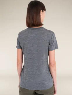 Icebreaker Women's Merino 150 Tech Lite Short Sleeve T-Shirt GritstoneHeather Best Sale