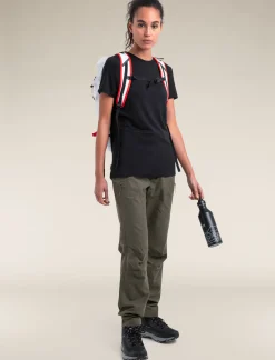 Icebreaker Women's Merino 150 Tech Lite Short Sleeve T-Shirt Black Best Sale