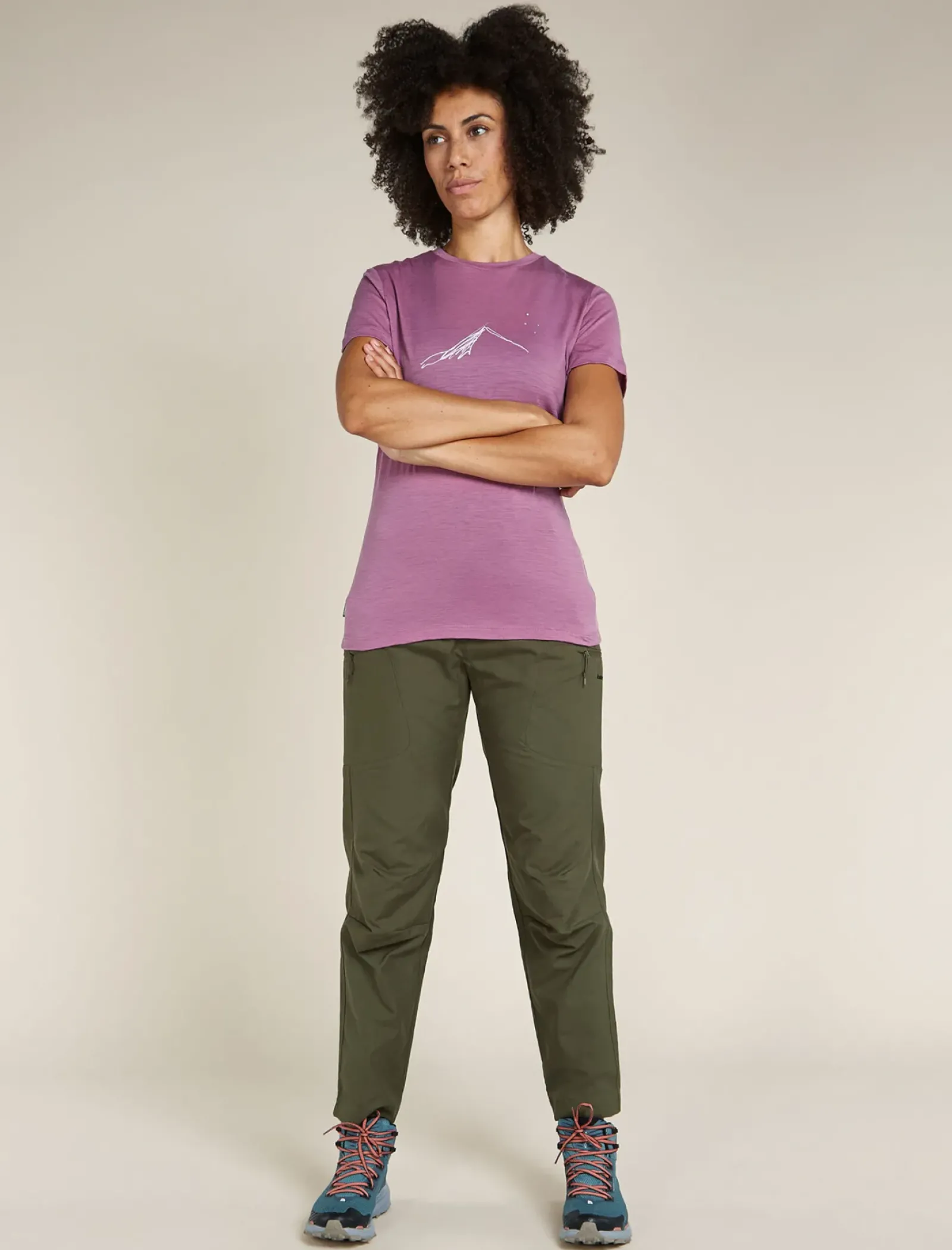 Women's Merino 150 Tech Lite Short Sleeve T-Shirt Southern Constellation-Icebreaker Best