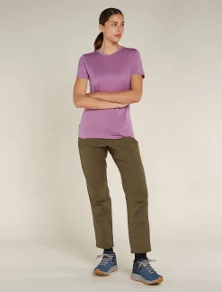 Icebreaker Women's Merino 150 Tech Lite Short Sleeve T-Shirt Deco Flash Sale