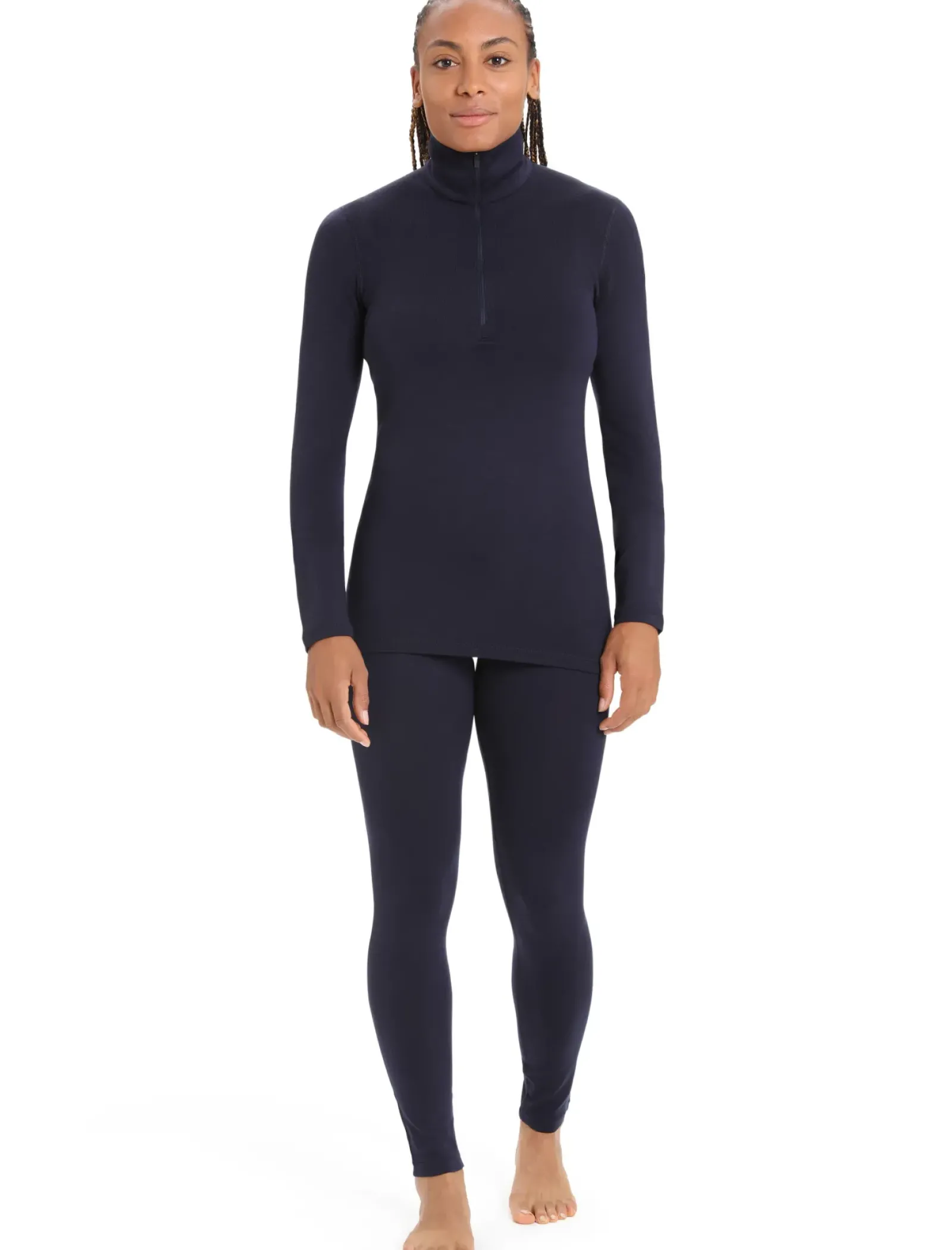 Women's Merino 260 Tech Long Sleeve Half Zip Thermal Top-Icebreaker Best