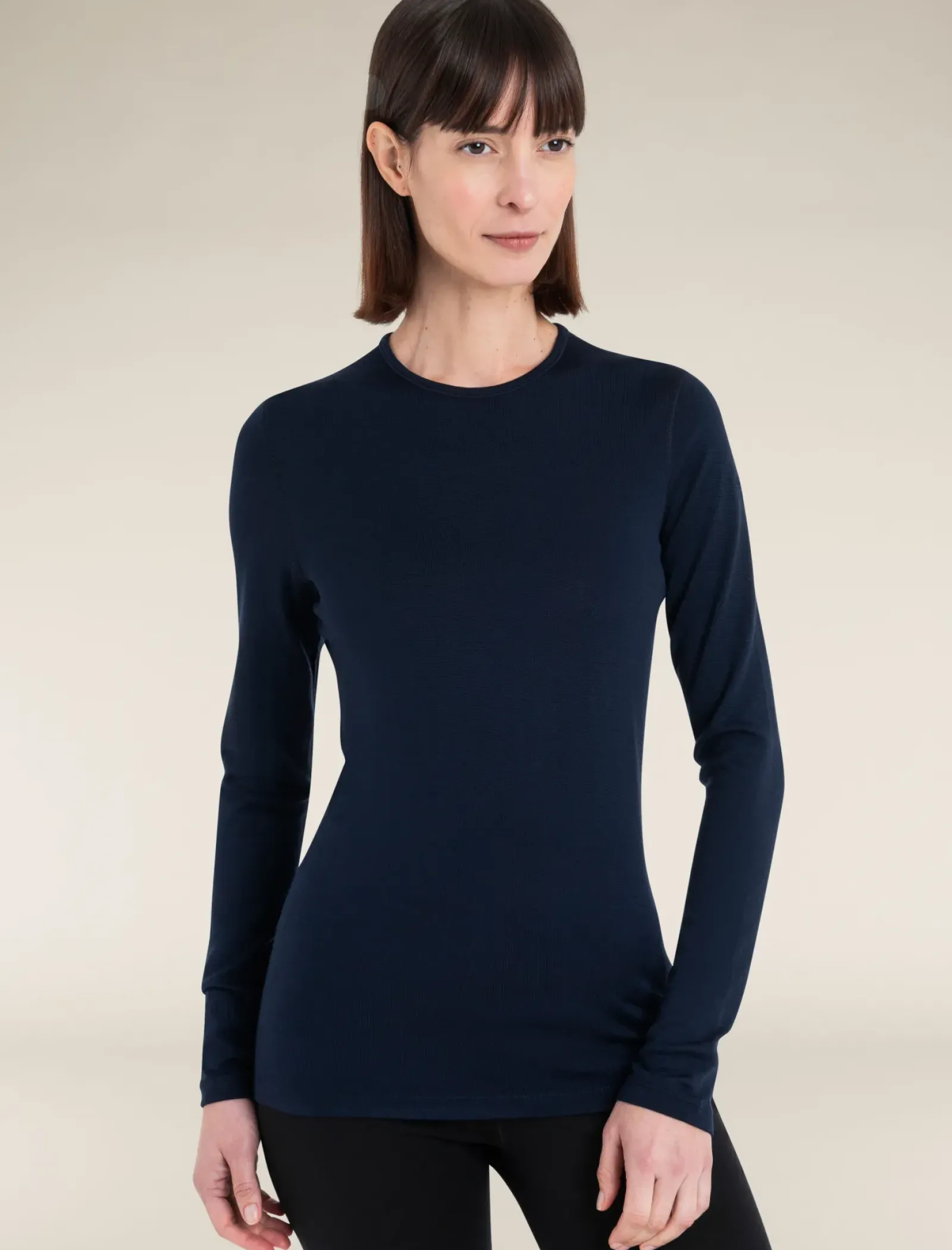 Women's Merino 260 Tech Long Sleeve Crew Neck Thermal Top-Icebreaker Outlet