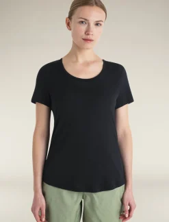 Women's Merino Blend 125 Cool-Lite™ Sphere Short Sleeve Scoop T-Shirt-Icebreaker Outlet