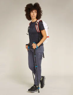 Icebreaker Women's Merino Blend 125 Cool-Lite™ Sphere Short Sleeve T-Shirt Cloud Dye Graphite/Black Discount