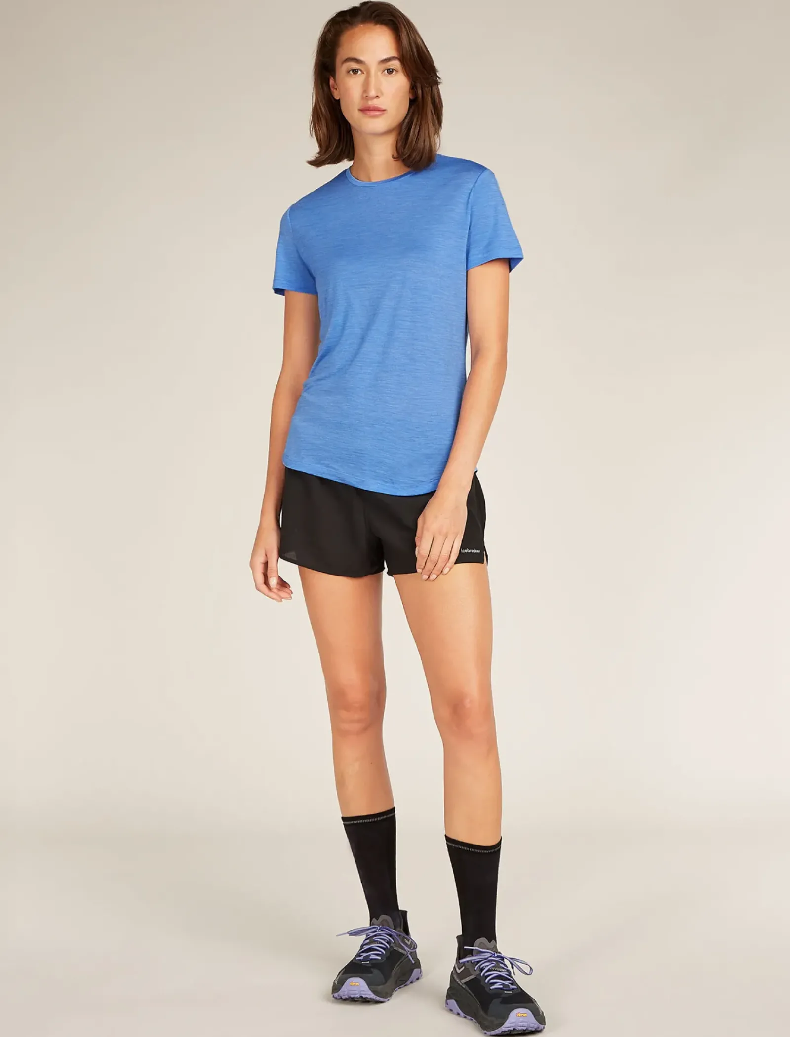 Women's Merino Blend 125 Cool-Lite™ Sphere Short Sleeve T-Shirt-Icebreaker Hot