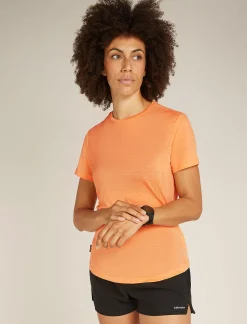 Icebreaker Women's Merino Blend 125 Cool-Lite™ Sphere Short Sleeve T-Shirt Feldspar Clearance