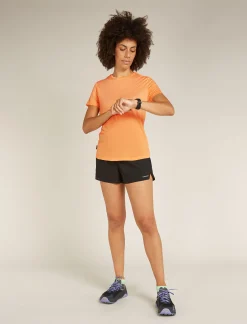 Icebreaker Women's Merino Blend 125 Cool-Lite™ Sphere Short Sleeve T-Shirt Feldspar Clearance