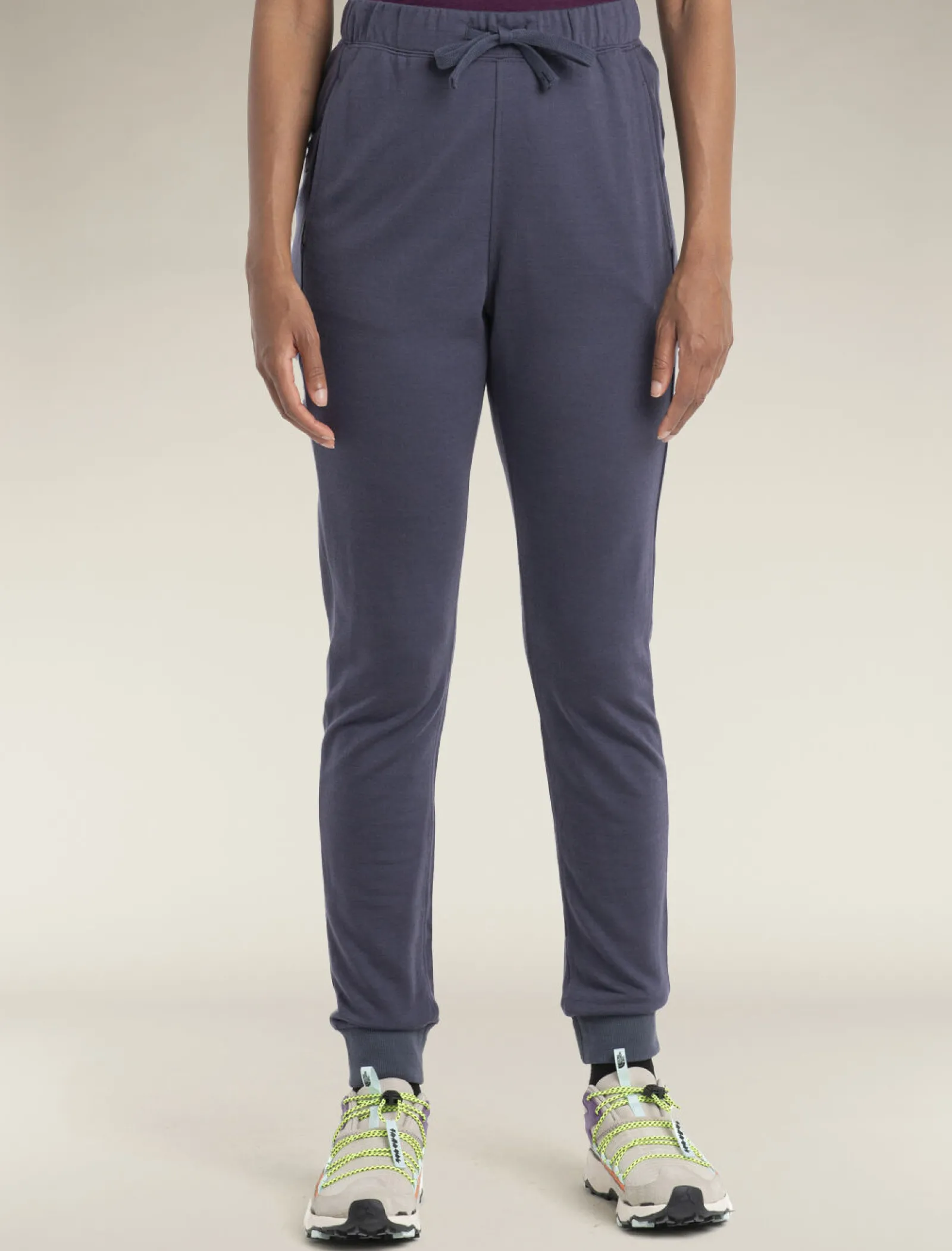 Icebreaker Women's Merino Blend 200 Crush Pants Graphite New