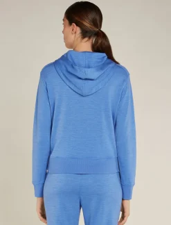 Women's Merino Blend 200 Crush Long Sleeve Hoodie-Icebreaker Hot