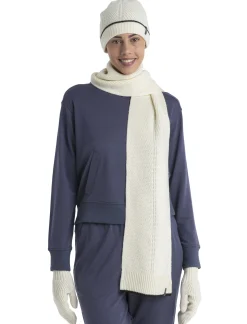 Icebreaker Women's Merino Blend 200 Crush Long Sleeve Hoodie Graphite Fashion