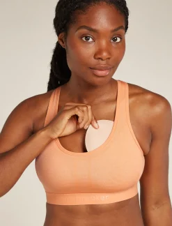 Icebreaker Women's Merino Blend 125 ZoneKnit™ Racerback Bra Feldspar Best Sale