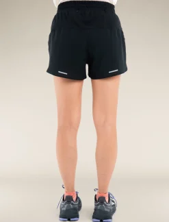 Icebreaker Women's Merino Blend 125 ZoneKnit™ Speed 3 Black Outlet