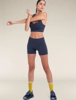 Icebreaker Women's Merino Blend 260 ZoneKnit™ Seamless Bra Graphite Shop