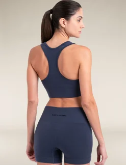 Icebreaker Women's Merino Blend 260 ZoneKnit™ Seamless Bra Graphite Shop